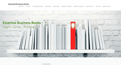 Desktop Screenshot of essentialbusinessbooks.com